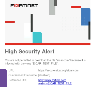 Preventing Malware Fortinet Fortigate