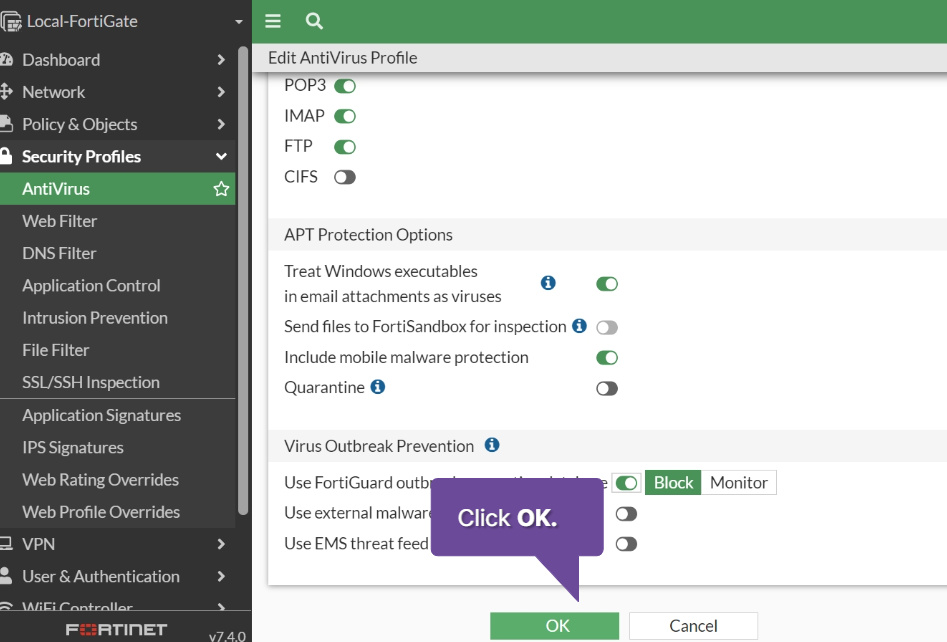 Antivirus Foritgate Prevention
